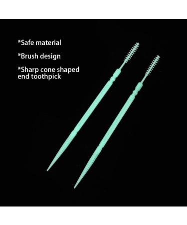 Verdant Touch Dual Head Teeth Cleaning Toothpicks - 1100 Count Dental Floss Picks for Optimal Oral Care - Buy Online on GoSupps.com