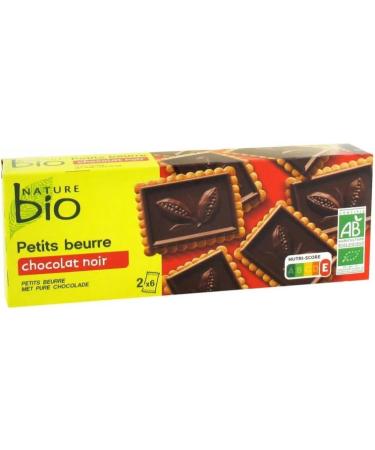 NATURE BIO - Petit Beurre Dark Chocolate Bar 150G - Pack of 4 - Sold in Packs - Buy Online on GoSupps.com