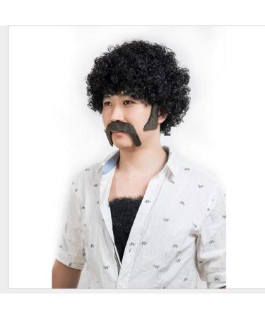 BGHJUE Halloween Wig for Men - Colorful Body Wave Human Hair Bundles with Closure | Brazilian Non-Remy Extensions - International Shipping Available - Buy Online on GoSupps.com