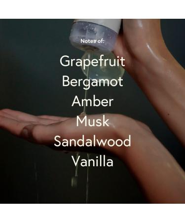 Sixways Energise AM Body Cleanser: Natural Vegan Body Wash with Grapefruit + Amber Made in the UK Hydrates and nourishes 200ml - Buy Online on GoSupps.com