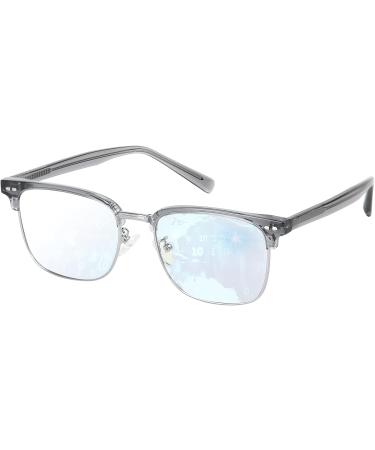 SIPHEW Unisex Blue Light Filter Glasses - UV Blocking Gaming Glasses for Headache Relief - Stylish Gray Design - Buy Online on GoSupps.com