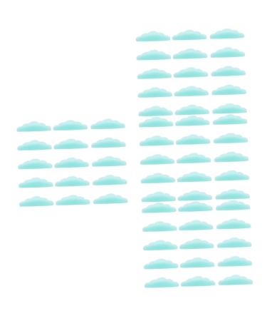 Ipetboom 60 Pairs Eyelash Lifting Pad DIY Eyelash Lift Pad Lash Shield Small Lash Lift Rods Eyelash Perm De Eyelash Lift Tool Eyelash Curler Eyelash Lift Kit Curly Makeup Tools Silica Gel