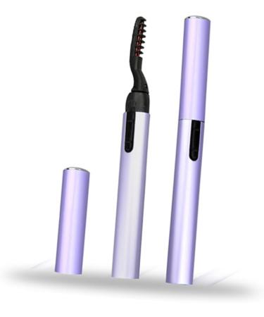 Housoutil Eyelash Heated Curler Electric Quick Natural Curling Lasting Eyelash Curler Tool Eyelash Holder Eyelash Heat Curler Purple Four Generations Heating Hair Curler - Buy Online on GoSupps.com