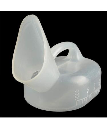 Milisten 2pcs Female Urinal 1000ml - Portable Urine Bottle for Hospital, Home, Camping, Travel - Buy Online on GoSupps.com