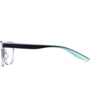 Buy Cyxus Square Blue Light Blocking Glasses for Men & Women | TR90 Frame Anti Eye Strain UV400 Protection Model 8188 Grey - Shop Now - Buy Online on GoSupps.com