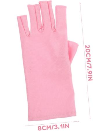 5 Pairs Nail Gloves Moisturising Gloves Anti-UV Gloves Gel Manicure Gloves Nail Polish Gloves Sun Cream Gloves Device Elastane Accessories - Buy Online on GoSupps.com
