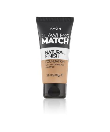 Avon AVON Flawless Match Foundation with Natural Finish 420g Caramel | Smart Match Technology natural foundation with buildable coverage | Full coverage natural foundation with moisturizing action |