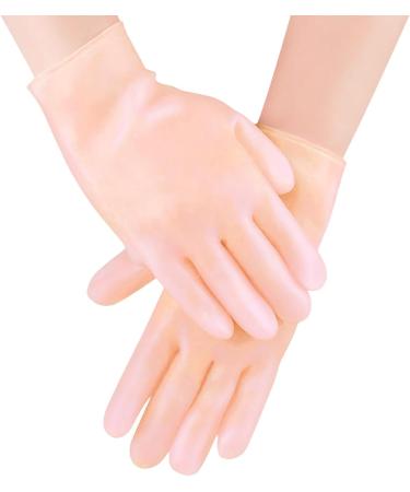 Moisturizing Foot Socks Gloves Overnight Silicone Overnight Gloves Dry Hands Non-Slip Palm Elastic Lotion Gloves Lotion Socks Women's Spa Gel Gloves for Dry Cracked Hands Care for Women Men Skin - Buy Online on GoSupps.com