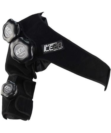 ICE20 Double Shoulder Real Ice Therapy Compression Wrap comfortable Bag Softball - Buy Online on GoSupps.com