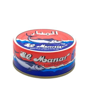 Premium 10x160g Whole Tuna in Native Olive Oil from Tunisia | 100% Natural | Juicy & Delicate Flavor - Buy Online on GoSupps.com