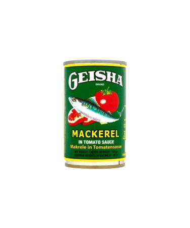 Geisha Mackerel in Tomato Sauce 50 x 155g