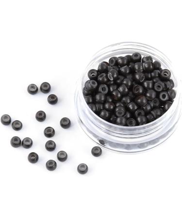 600pcs/lot 3.0mm Silicone Nano Rings Hair Extension Nano Beads Silicone Lined Nano Rings Micro Rings Beads Links for Hair Extensions (Dark Brown) 600pcs/lot Dark Brown - Buy Online on GoSupps.com