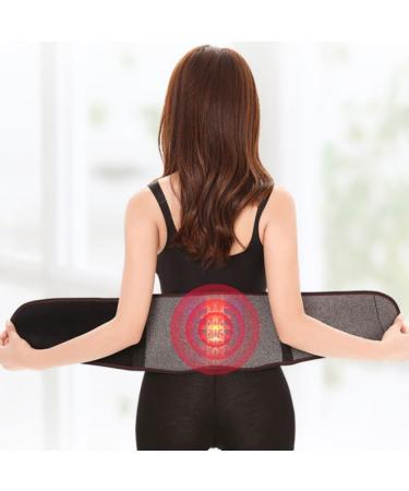 Self Heating Lower Back Brace | Magnetic Therapy Lumbar Support Belt for Sciatica Herniated Disc & Pain Relief | Adjustable Waist Heating Belt for Men & Women - Buy Online on GoSupps.com