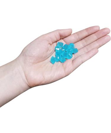 Glowing Blue BallHull 1.4cm Fish Tank Gravel Rocks - 300 Pcs for Fish, Turtles, Gardens, Flower Pots - Buy Online on GoSupps.com