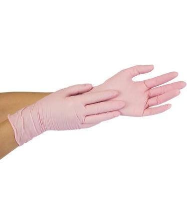 Nitrile Gloves Box of 100 M Pink - High-Quality Disposable Gloves - Buy Online on GoSupps.com
