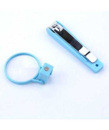 Magnifying Glasses Vision aids Magnifying Glass Nail Knife Newborn Baby Anti Clip Meat Safety Nail Clamp Magnifier Stationery Office Supplies 1PCS Better Life - Buy Online on GoSupps.com