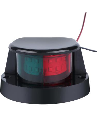 DDL Boat Navigation Light LED Marine Bow Light Front Warning Light for Pontoon Fishing Boat  Black - Buy Online on GoSupps.com