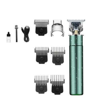 Hair Cutting Tool Rechargeable Electric Hair Clipper Engraving T-Shaped USB Full Metal Clipper Washing IPX5 Oil Head Hair Clipper