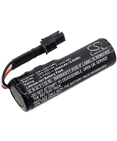 F12431581 533-000104 2600mAh Battery Compatible with MegaBlast S-00151 UE Kora Boom S-00166 ConferenceCam Connect S-00122 UE MegaBoom 2 S00151 Ears Boom 2 S00166 VR0004 UE Ultimate 3.7V
