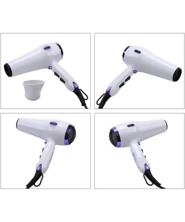 Hair Dryers Ionic 1800W Salon Hairdryer Hair Dryer Professional 2 Speed 3 Heat Cool Shot Setting AC Motor Blow Dryer Low Noise with Concentrator Fast Drying Time Reduce Frizz and Static Anti Small - Buy Online on GoSupps.com