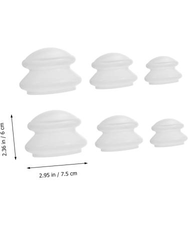 Minkissy Silicone Cupping Massage Tool Set | Anti-Cellulite & Facial Cupping Glass for Relaxation | International Shipping - Buy Online on GoSupps.com