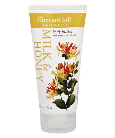Body Butter with Grapeseed Extract Milk/Honey 6 Ounce