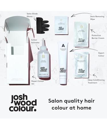 Josh Wood Permanent Colour 8.0 Dark Blonde - Ammonia-Free, Celebrity-Approved, Vegan Formula for 100% Grey Coverage - Hydrating and Natural-Looking Shine - Buy Online on GoSupps.com