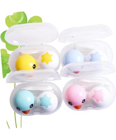 Healeved 8-PK Contact Lens Container Case - Durable Lens Holders with Duck Design for Safe Storage - Buy Online on GoSupps.com