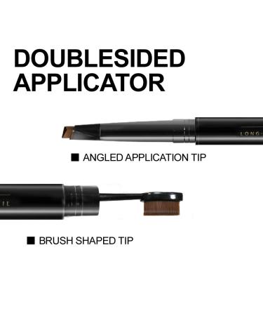 SHILLS Professional Long Lasting Waterproof Eyebrow Pencil in Charcoal Brown - 2 Count - Buy Online on GoSupps.com