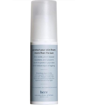 Hers Multi-Screen Hydrating Mineral Sunscreen - Broad Spectrum SPF 50 | 1 fl oz | International Shipping - Buy Online on GoSupps.com