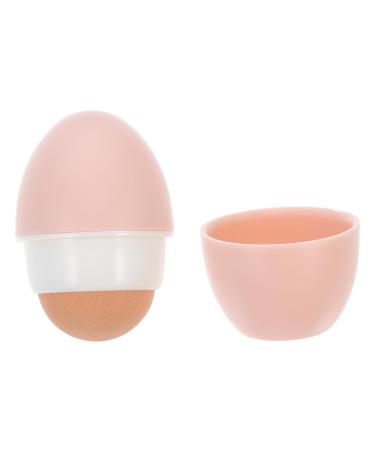 FRCOLOR Volcanic Stone Oil-Absorbing Ball Cleaning Tools Volcanic Face Roller Oil-Absorbing Tool Oil Surface Pink 5x3cm