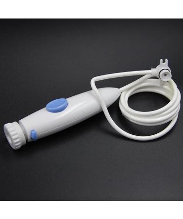 Haodasi Water Hose Plastic Handle - Replacement Tube for Waterpik Oral Irrigator WP-100/130/660/900 - Button White | Oral Hygiene Accessories - Buy Online on GoSupps.com