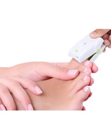 Nail Fungus Treatment Device Portable Onychomycosis Cleaning Device Rechargeable Cleaning Device for Fingernails and Toenails Cure Fungus Onychomycosis Home Use Painless Care Supplies