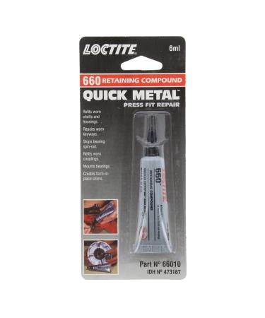 660 Quick Metal Retaining Compound Press Fit Repair - 6 ml | Strong & Fast-Acting Adhesive - Buy Online on GoSupps.com