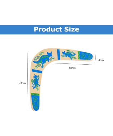 Buy Joyola V-Shaped Wooden Boomerang - Durable Outdoor Toy for Kids & Adults | Perfect for Fun & Play - Buy Online on GoSupps.com