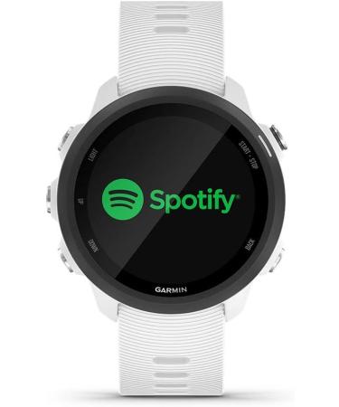 Garmin Forerunner 245 Music GPS Running Smartwatch - White | Advanced Dynamics & Music Playback - Buy Online on GoSupps.com