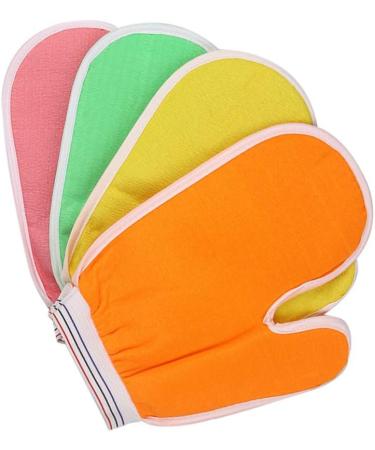 EXCEART Luxury Body Bath Pad & Exfoliating Gloves - Spa Quality Dead Skin Removal Accessories for Adults - Buy Online on GoSupps.com