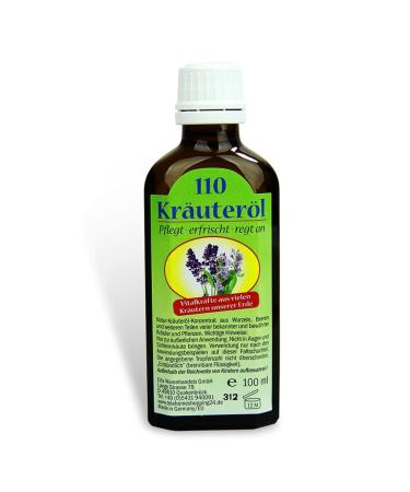 Herbal Oil 110 Herbs Body Care - 100% Natural Essential Oil for Skin Wellness - International Shipping Available - Buy Online on GoSupps.com