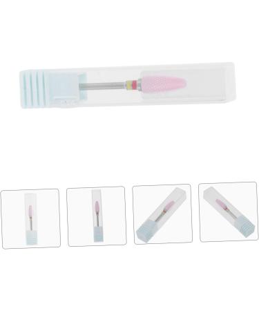 FOMIYES Nail Polisher Nail Beauty Tools Nail Art Manicure Accessories Nail Tech Accessories Manicure Drill Bit Manicure Nail Tool Ceramics Polishing Head Stainless Steel - Buy Online on GoSupps.com