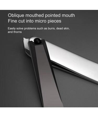 Nail Clipper Set Fingernail & Toe Nail Slanted Edge Nail Cutting Clippers Nail Clippers with Ergonomic Lever Stainless Steel Portable Nail Cutter Set with Nail File - Buy Online on GoSupps.com