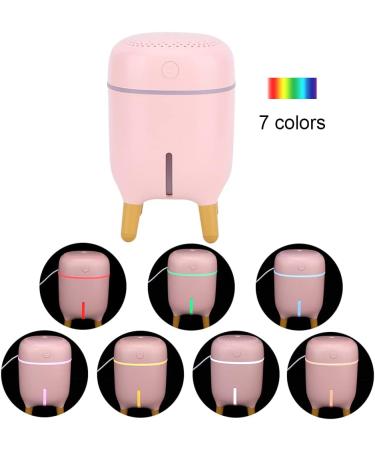 QiaNgshuAikj Mini Cute Portable Atomizing Humidifier USB Rechargeable Facial Moisturizing Sprayer Suitable for Bedroom and Office(Pink) - Buy Online on GoSupps.com