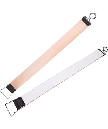 Razor Leather Strop - Cowhide Strop for Sharpening Tools | Leather Straight Razor Accessories for Home & Barber Shop - Buy Online on GoSupps.com