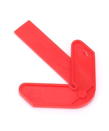 Round Center Point Finder - Red ABS Plastic Measuring Tool for Accurate Circular Measurements | Ship Internationally - Buy Online on GoSupps.com