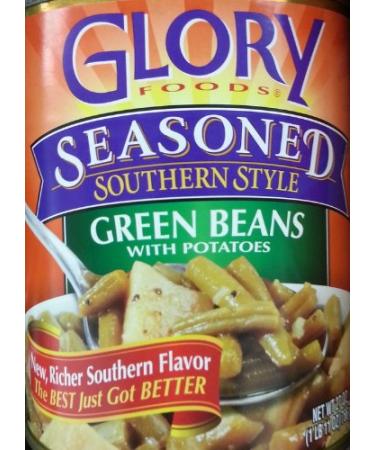 Glory Seasoned Southern Style Green Beans with Potatoes 27 Oz (Pack of 4)