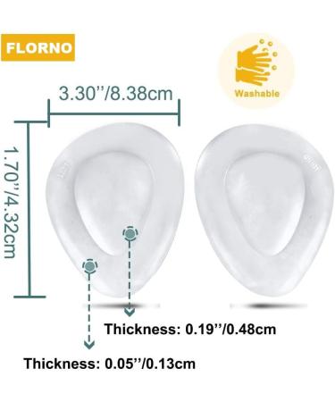 Metatarsal Pads & Ball of Foot Cushions | Soft Gel Shoe Inserts for Pain Relief | 3 Pairs - Comfort for Women & Men - Buy Online on GoSupps.com