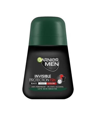 Garnier Men Invisible Anti-Perspirant Roll-On 50 ml | Long-Lasting Protection - Buy Online on GoSupps.com