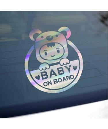 Baby on Board Sticker 2 Pack - Vinyl Magnetic Car Signs | UV Protected & Waterproof - Perfect for International Shipping - Buy Online on GoSupps.com