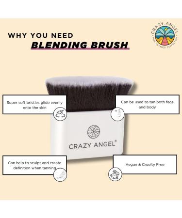 Crazy Angel Fake Tan Blending Brush. - Buy Online on GoSupps.com