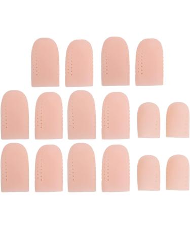 8 Pairs Silicone Toe Protectors - Breathable Toe Caps for Men & Women | Pain Relief for Ingrown Toenails Bubbles Hammer Toe - Buy Online on GoSupps.com