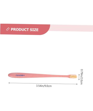 KOMBIUDA Manual Toothbrush Set - 4 Soft Plastic Brushes for Adults & Travel Includes Tongue Brush - Optimal Oral Care - Buy Online on GoSupps.com